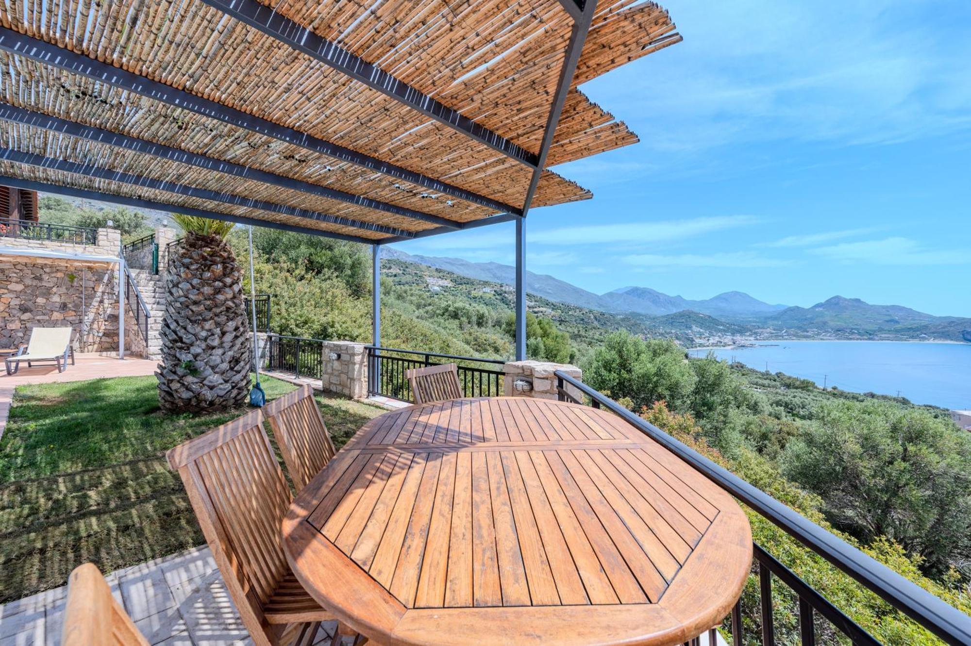 Вілла Souda Bay Loggia Sellia  Екстер'єр фото