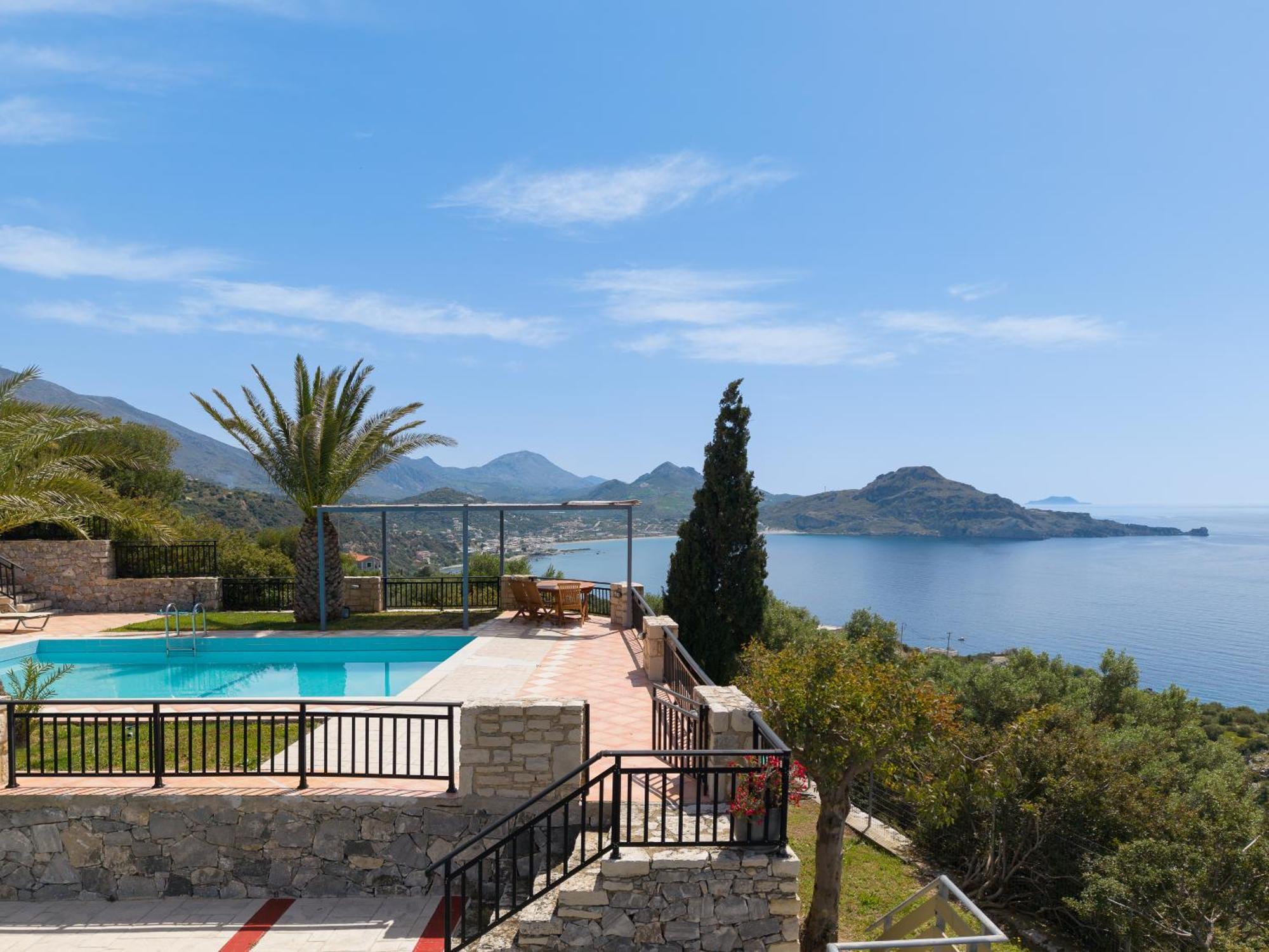 Вілла Souda Bay Loggia Sellia  Екстер'єр фото