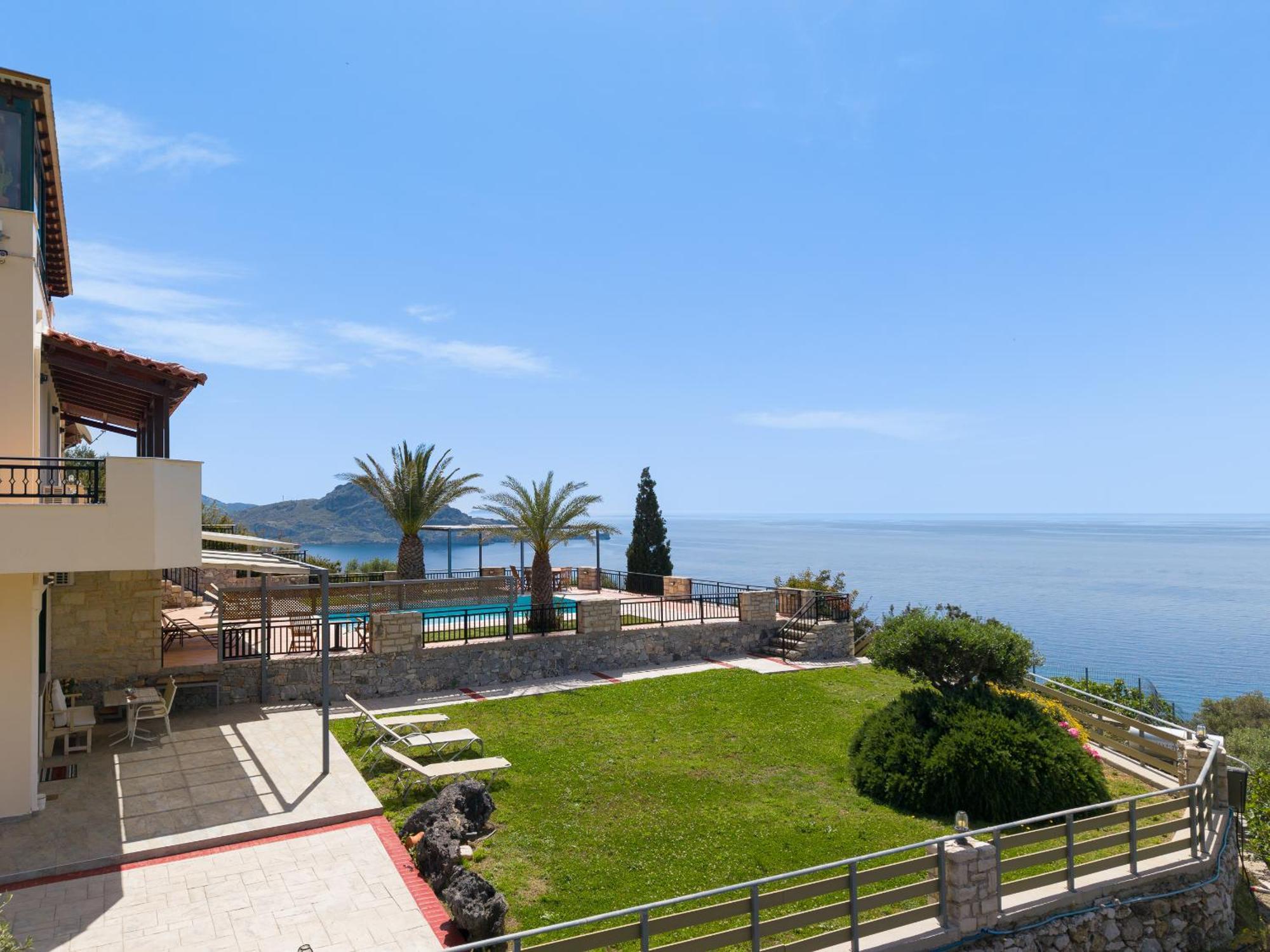 Вілла Souda Bay Loggia Sellia  Екстер'єр фото